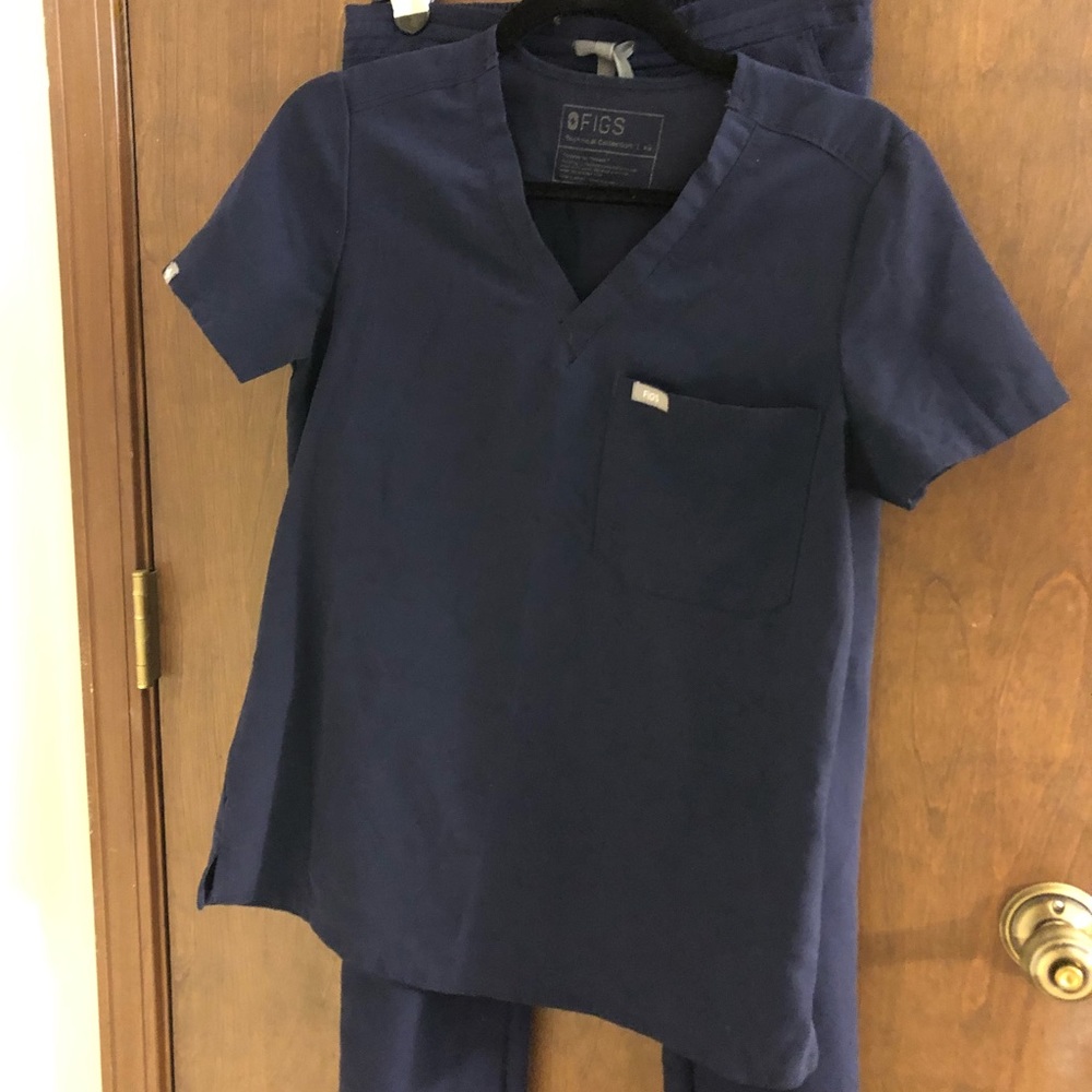 Figs Navy XS set